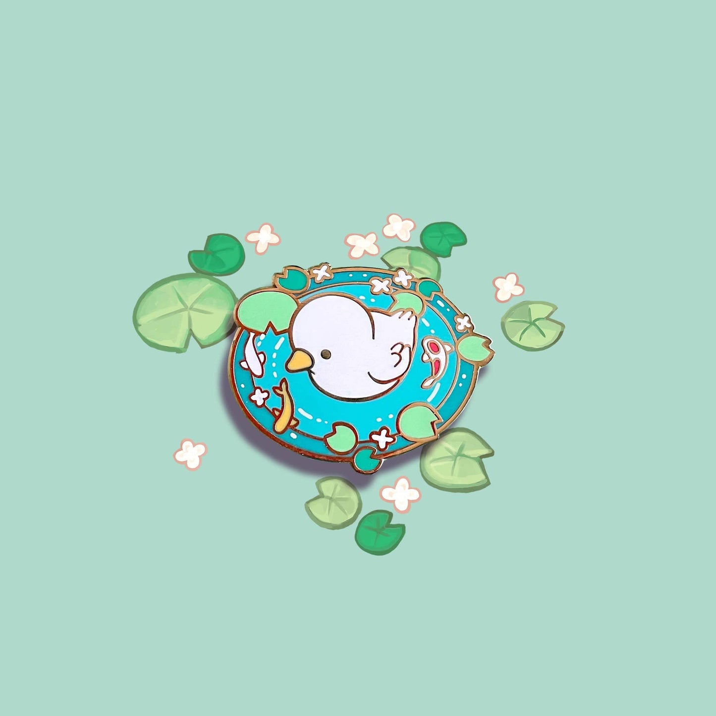 Thousand Skies - Enamel Pin - Fairy Tale - A Lost Duckling