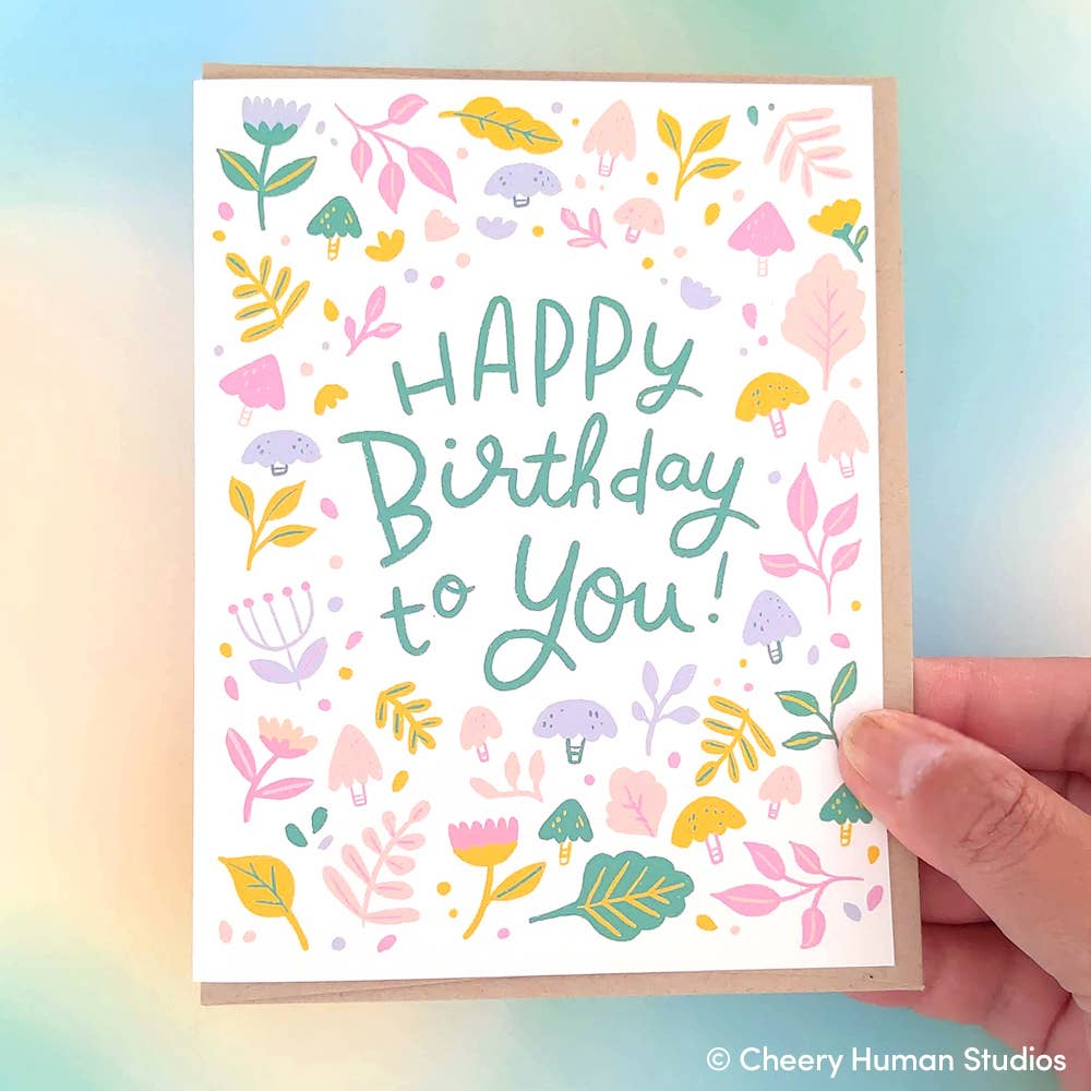 Cheery Human Studios - "Happy Birthday to You" Greeting Card