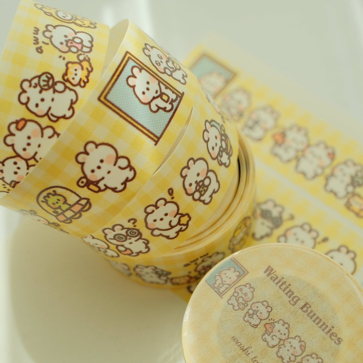 2jingis2jing - Waiting Bunnies Washi Tape