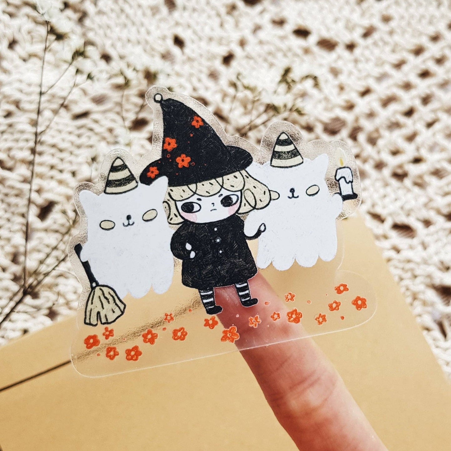 Lovesoup Clear Sticker - Halloween Pepper