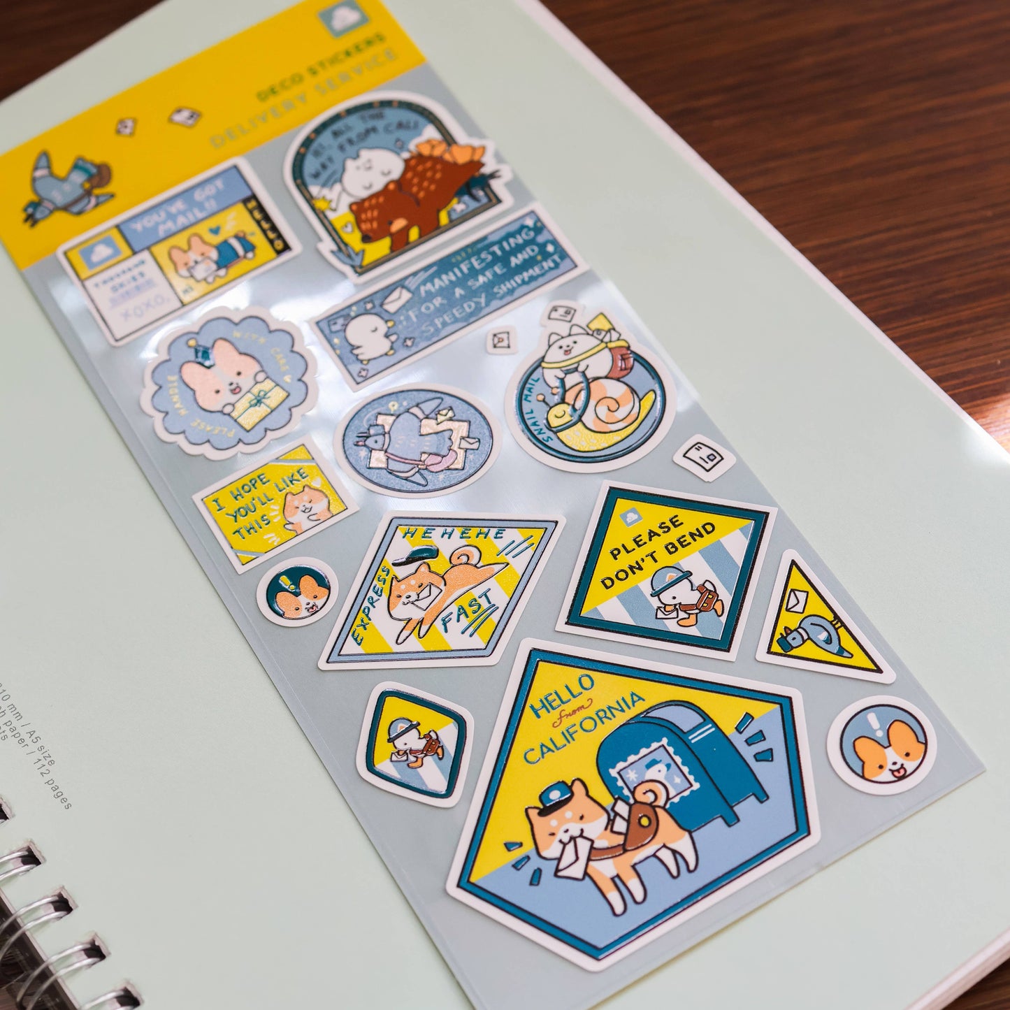 Thousand Skies - Sticker Sheet - Delivery Service