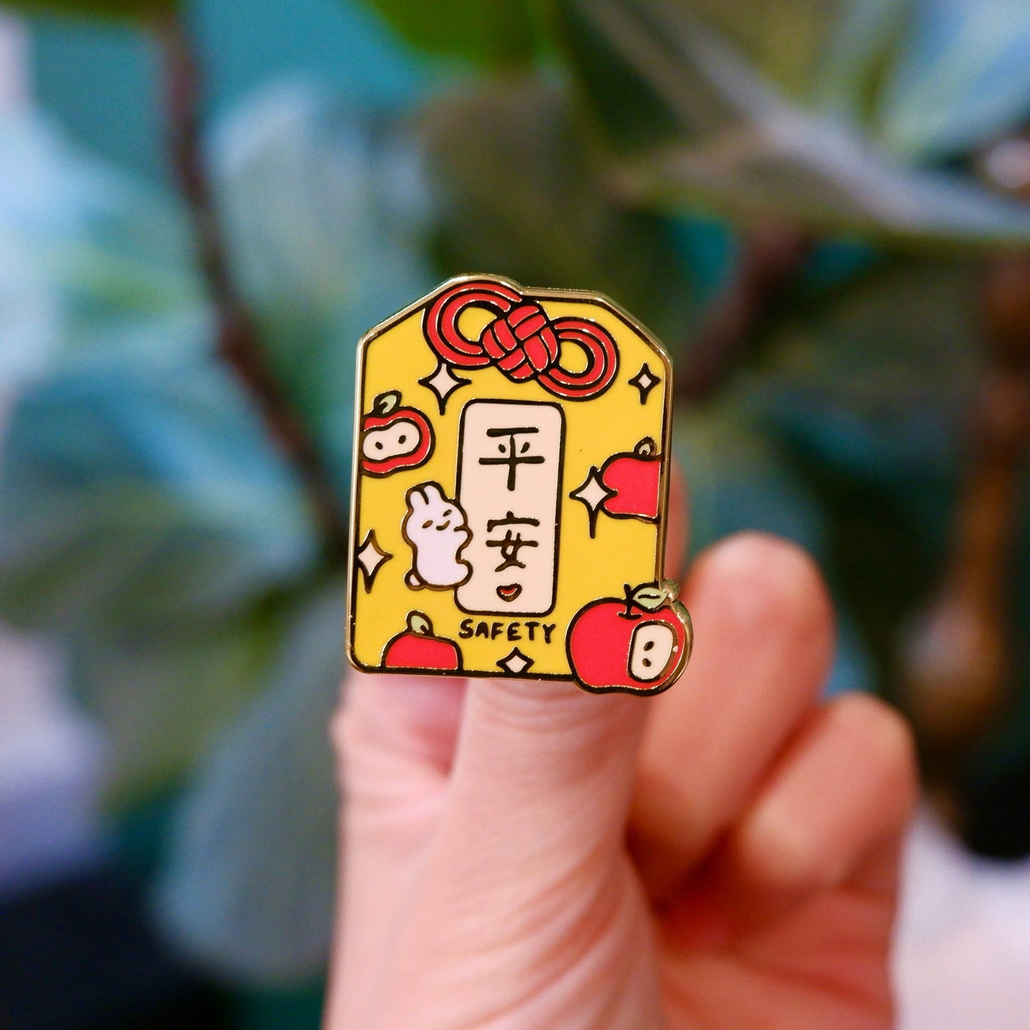 Shooley - Omamori Enamel Pin