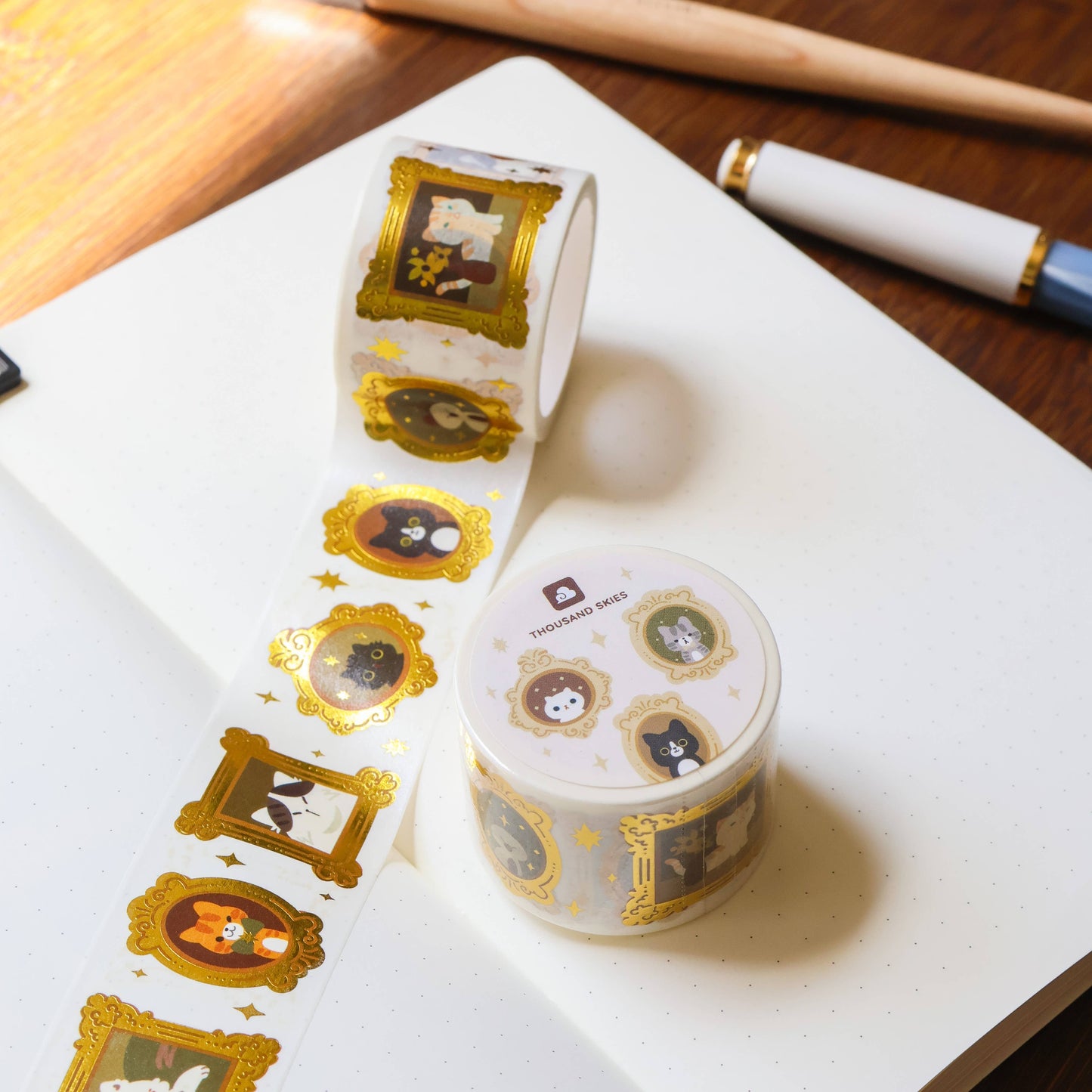 Thousand Skies - Foil Washi Tape - Grand Meowster Gallery