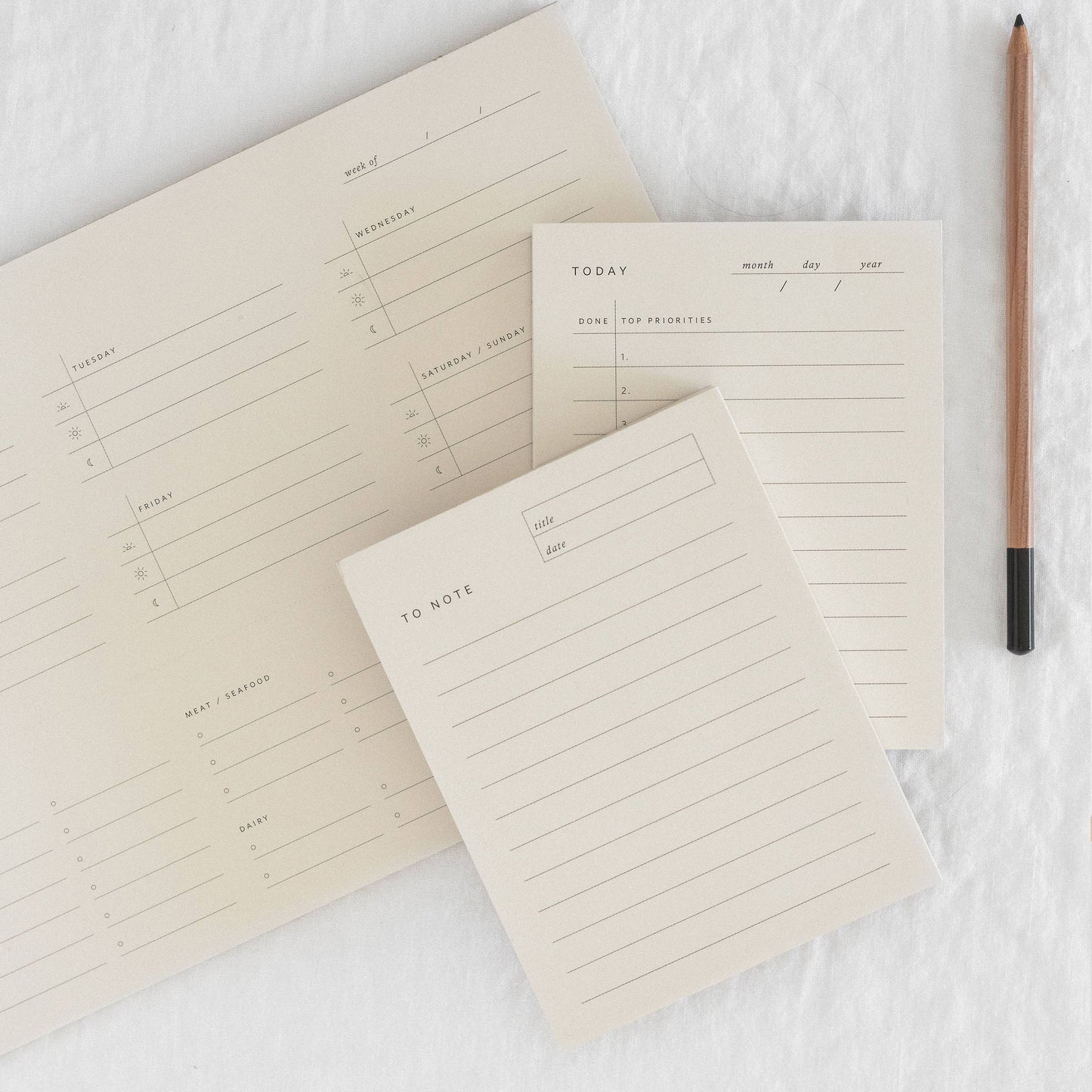 Ramona & Ruth - To Do Today Block Notepad