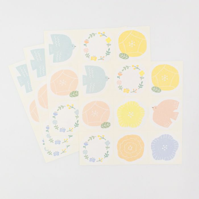 Furukawashiko Bi-Fold Color Paper - Spring Series - Flower