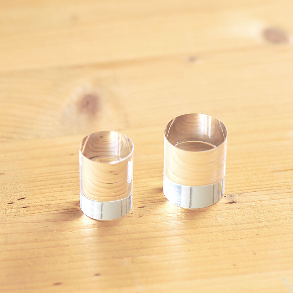 MU Lifestyle Clear Stamp Block - Acrylic - Cylindrical