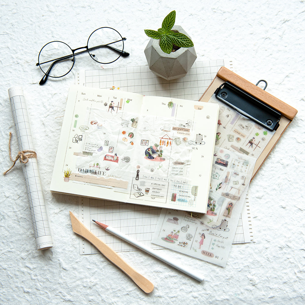 MU Print-On Sticker Sheet - Daily Life 271