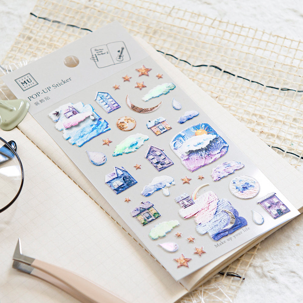 MU Pop-up Sticker Sheet - Make Up Your Life - 009