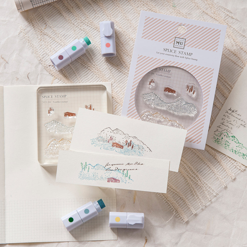 MU Clear Splice Stamp Set - No.26
