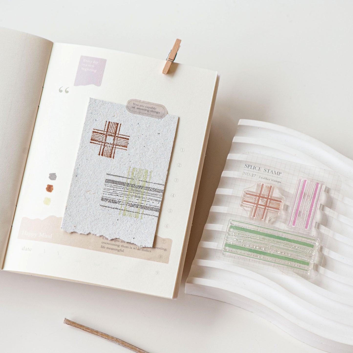 MU Clear Splice Stamp Set - No.27