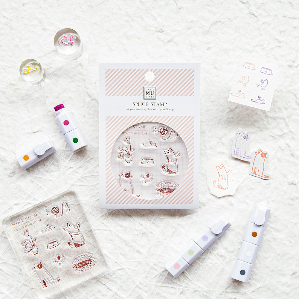 MU Clear Splice Stamp Set - My Icon - No. 42