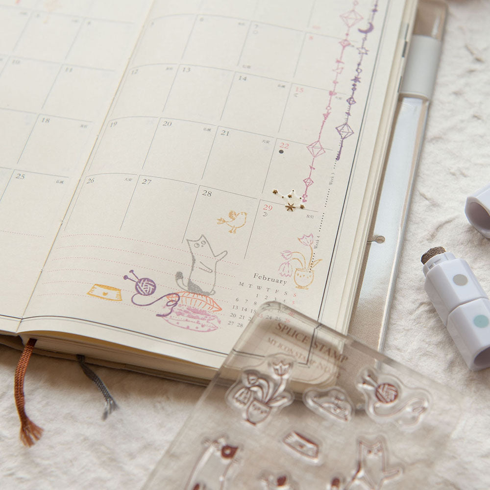 MU Clear Splice Stamp Set - My Icon - No. 42
