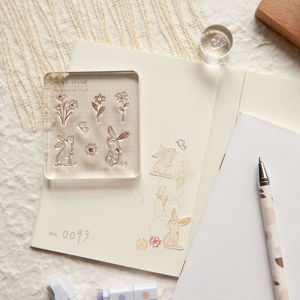 MU Clear Splice Stamp Set - My Icon - No. 43