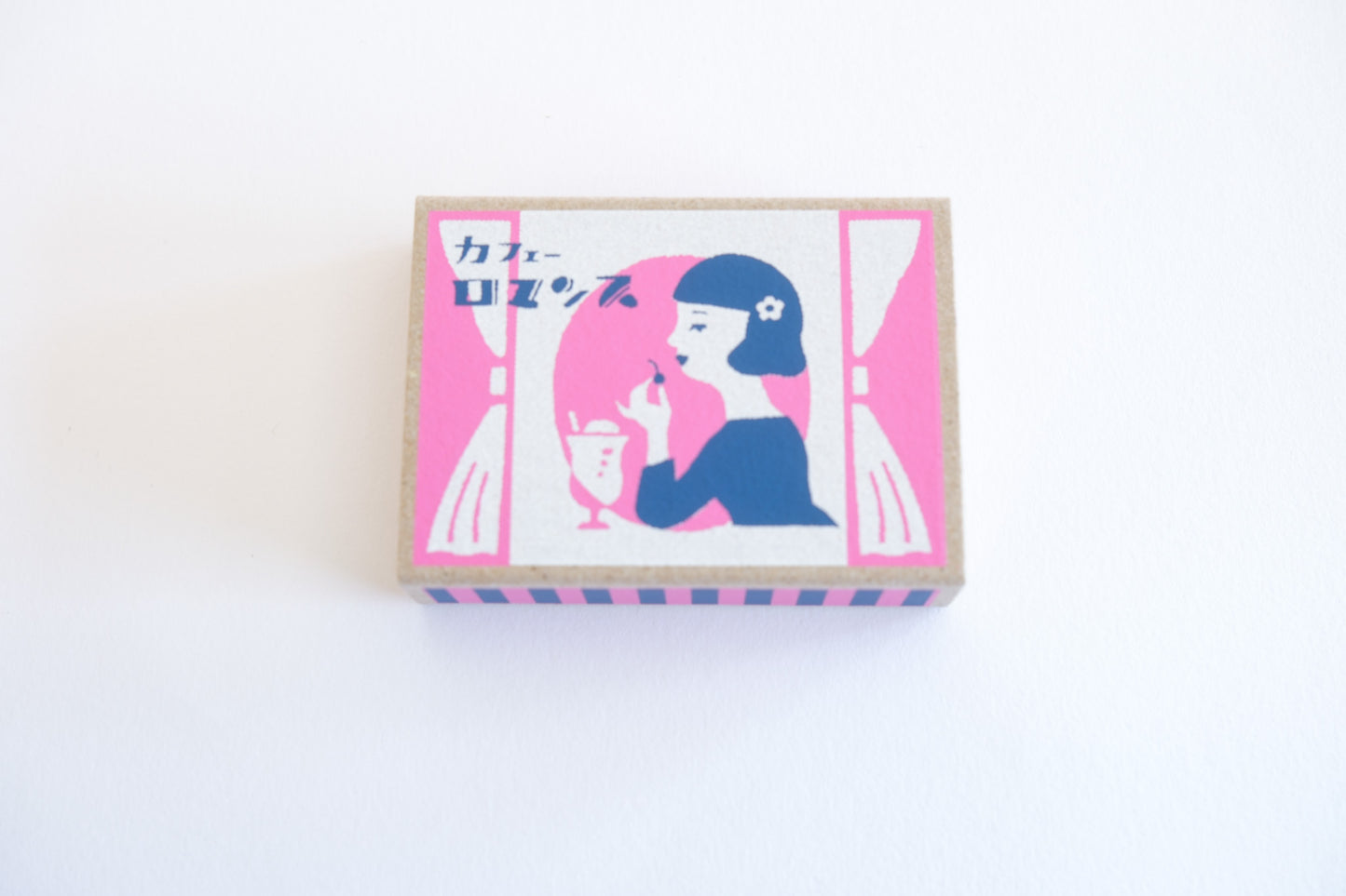 Furukawa Shiko Retro Diary Matchbox Memo Set - Cafe Romance