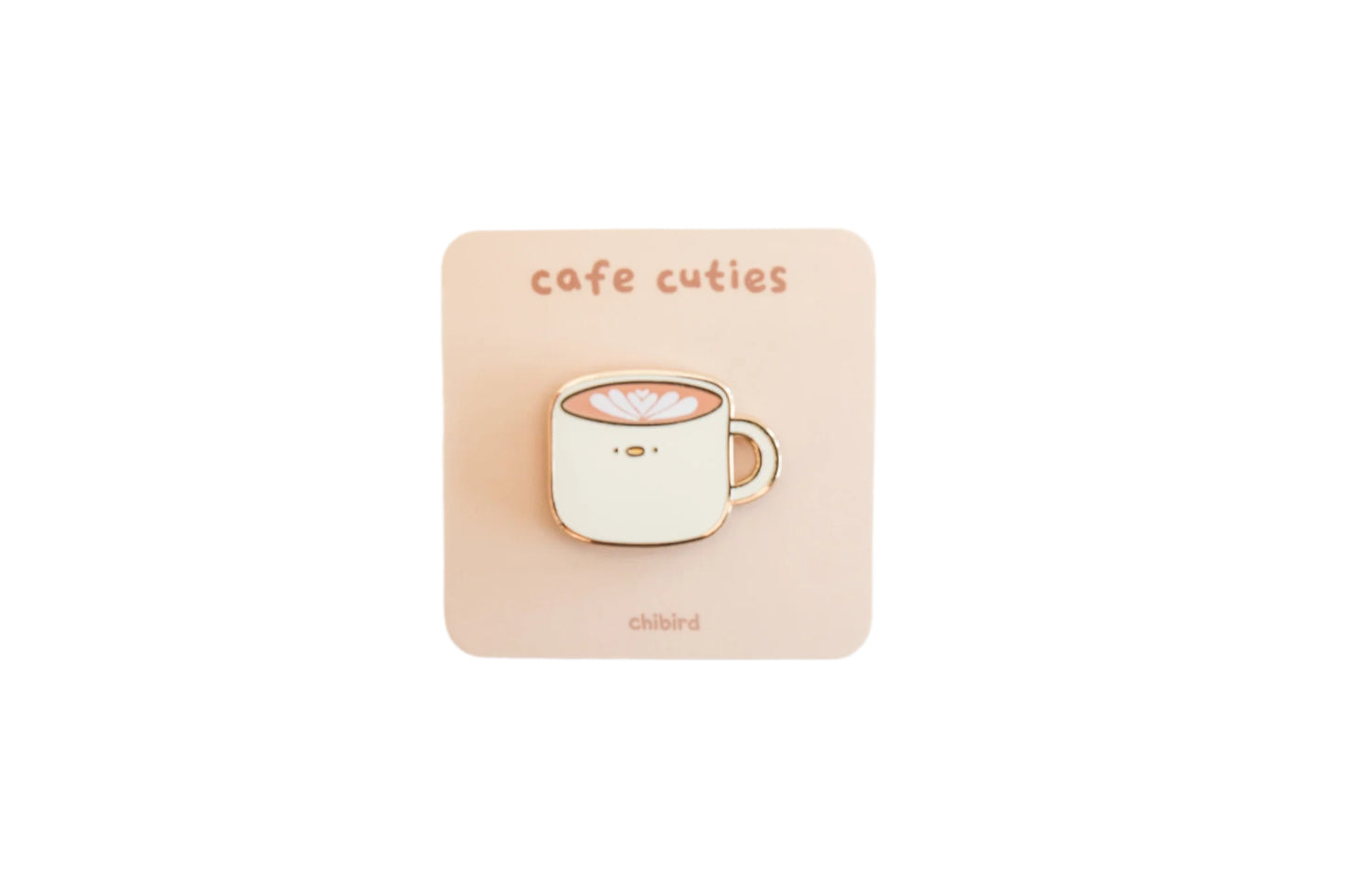 Chibird - Chibird Mug Latte Enamel Pin