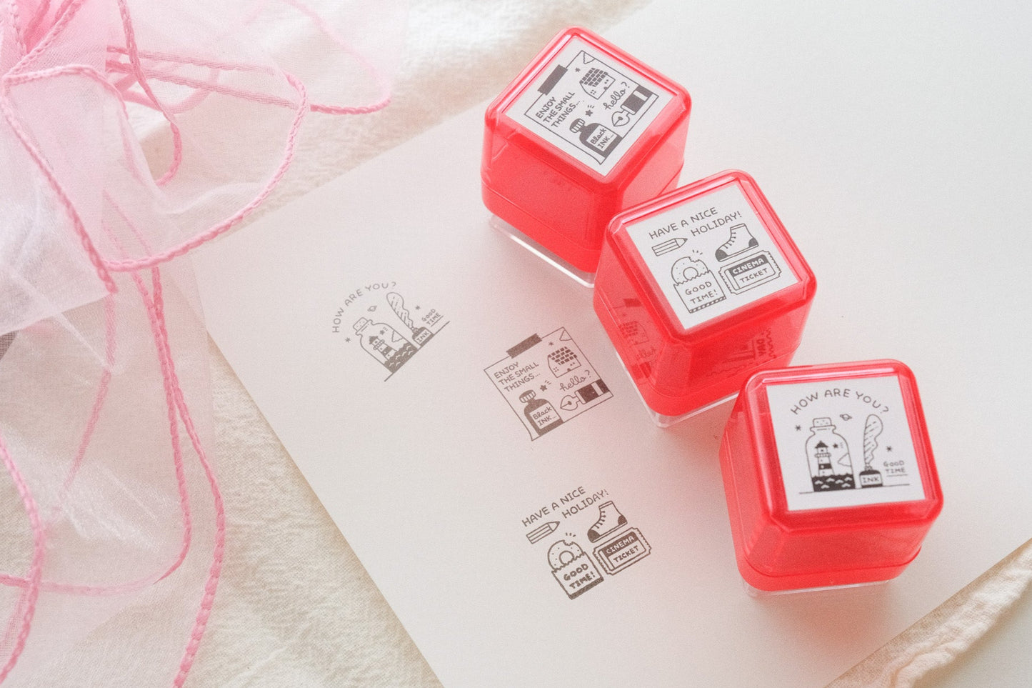 Sanby x Eric Small Things Pre-Inked Stamp