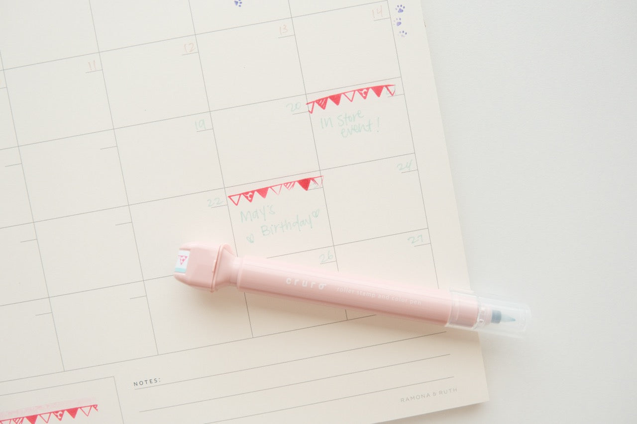 Kutsuwa Cruro Roller Stamp Pen