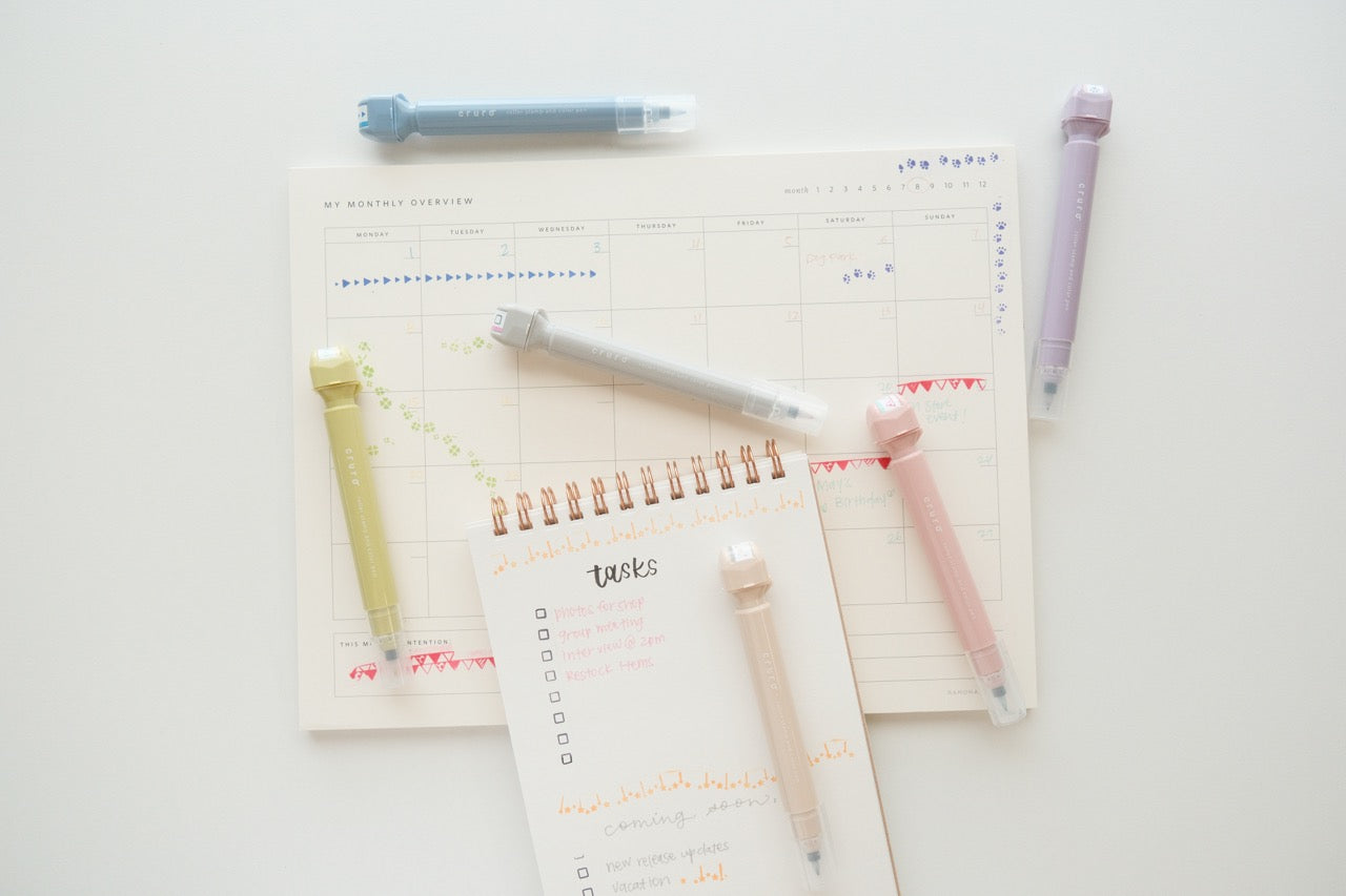 Kutsuwa Cruro Roller Stamp Pen