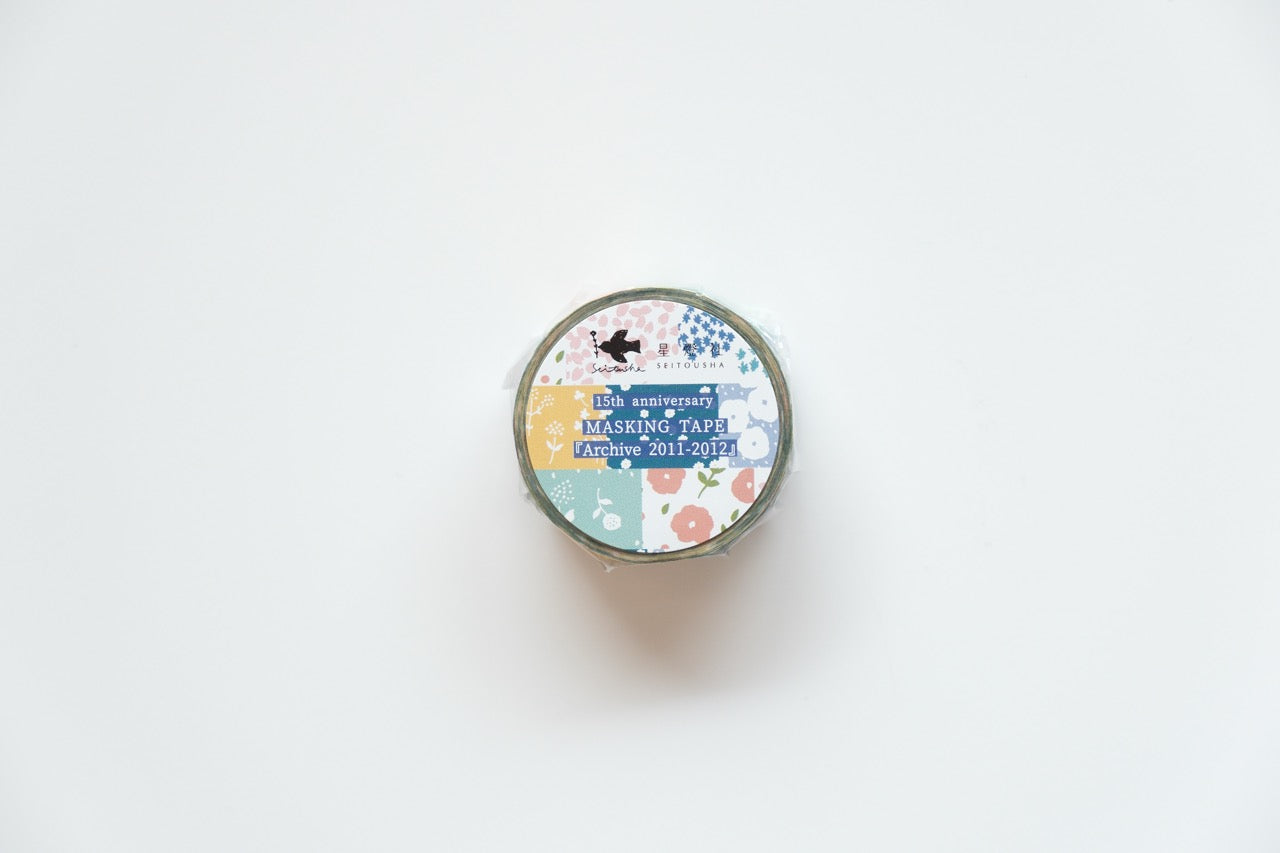 Seitousha Washi Tape - 15th Anniversary, Archive 2011-2012