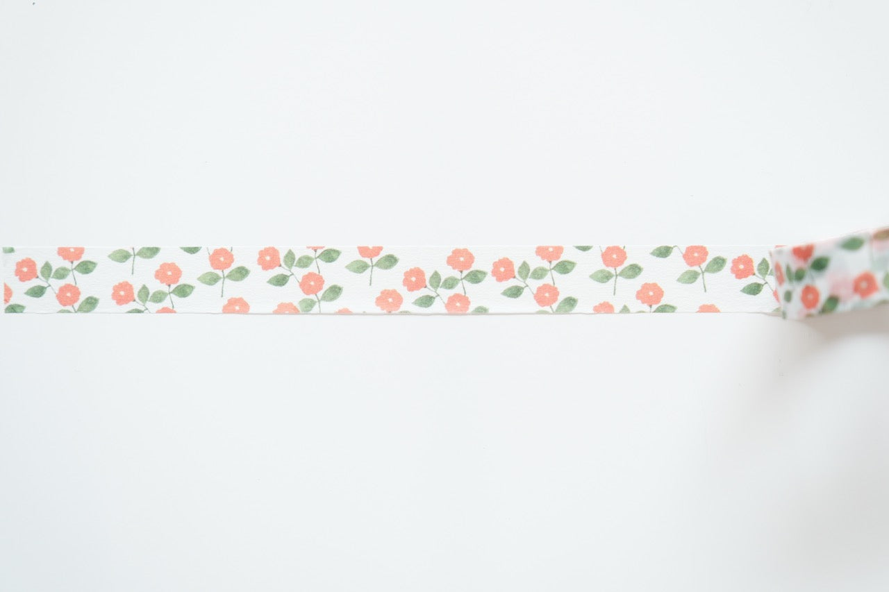Seitousha Washi Tape - Summer Camellia