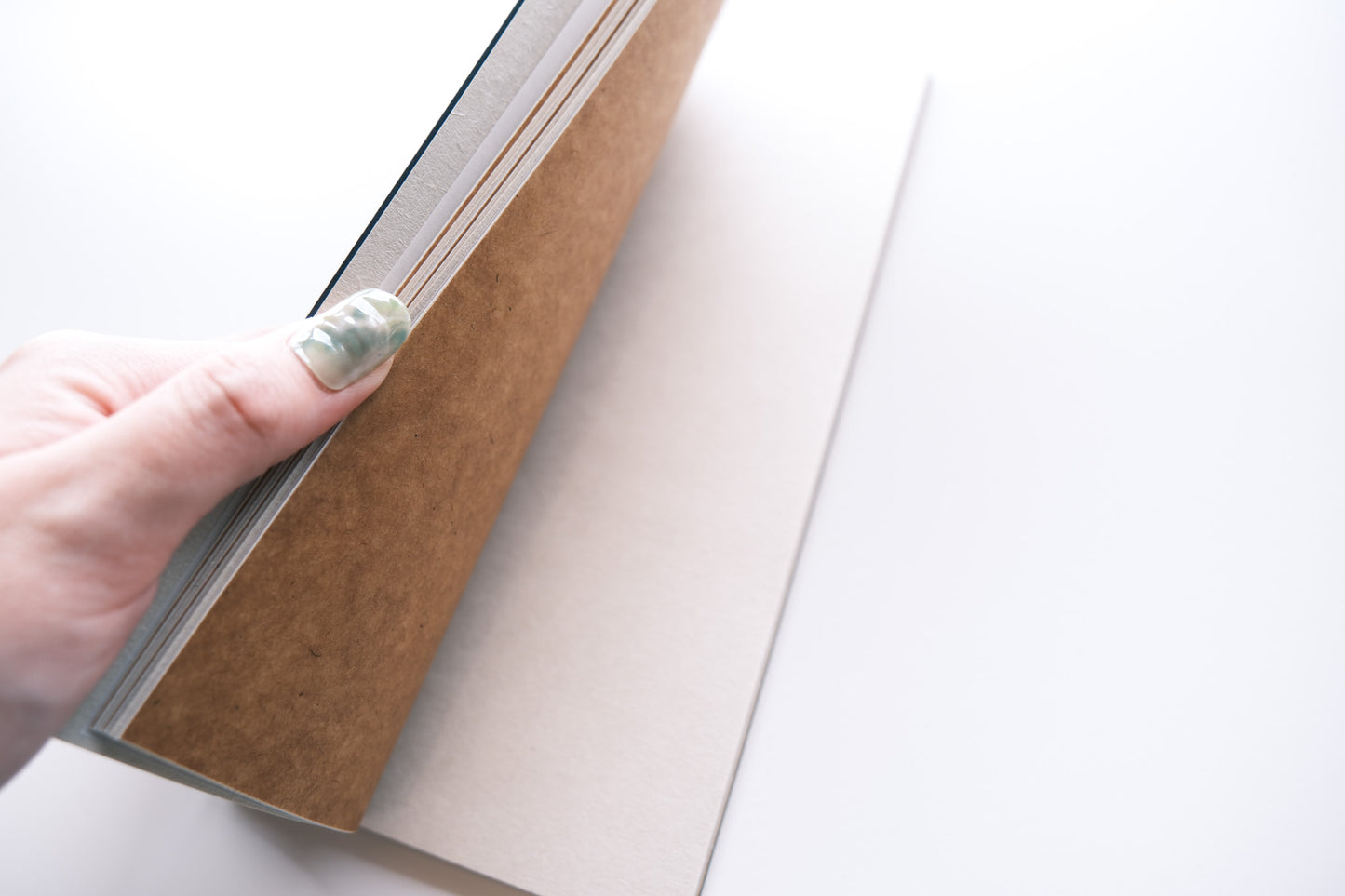 Oeda Letterpress - 5 Paper Notebook - Dark Blue