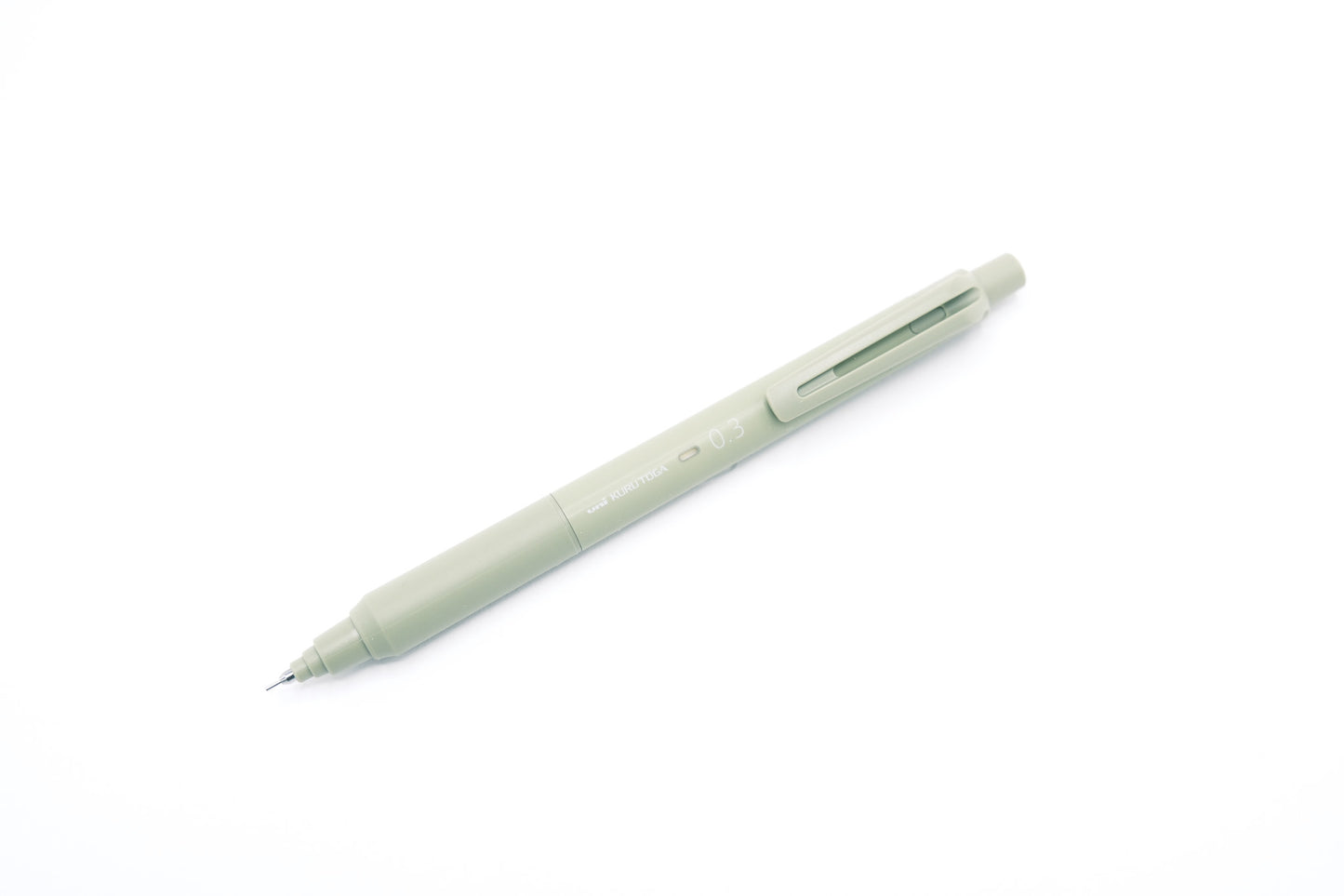 Uni Kuru Toga KS Mechanical Pencil - 0.3mm - Herb Green