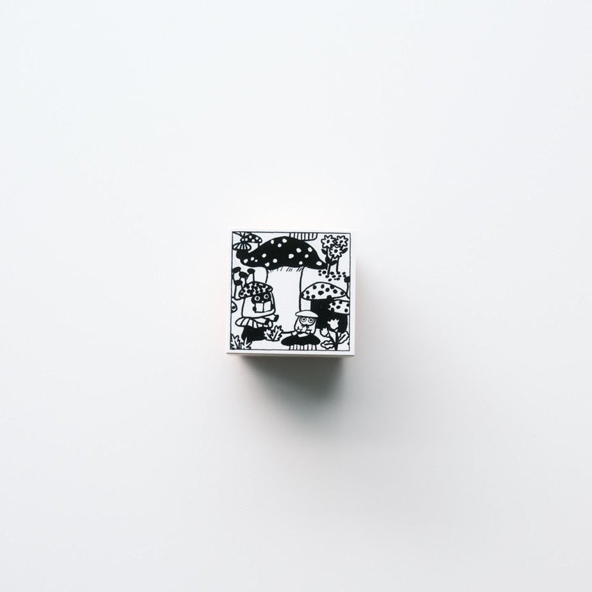 Sanby x Yumi Kitagishi Stamp - Mushrooms and Mysteries