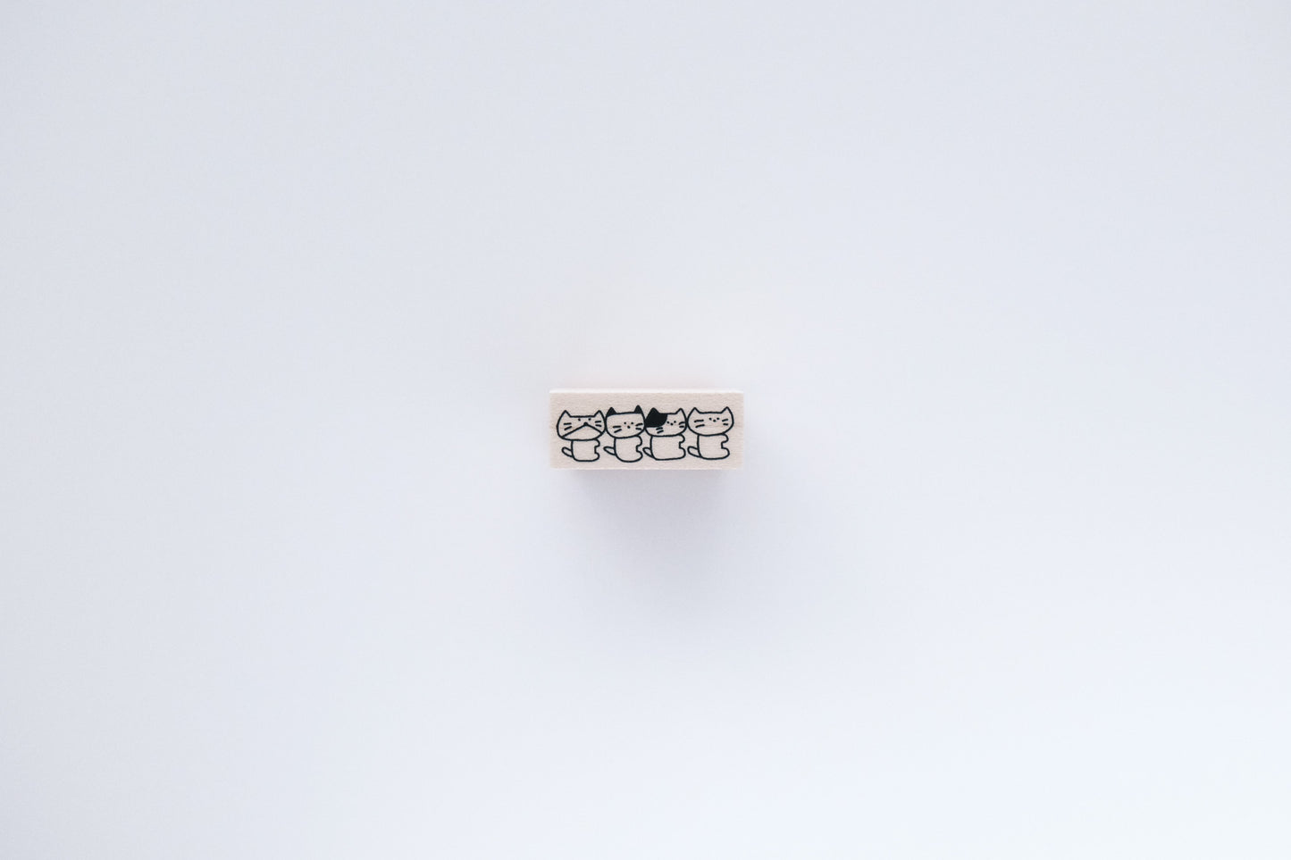 Ikhanko Stamp - Connecting Cat