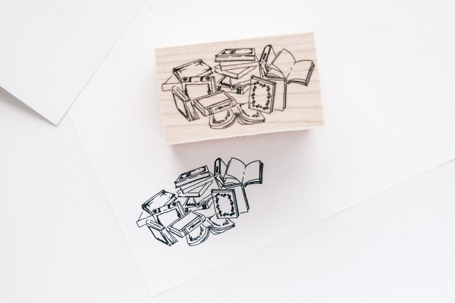 MA7Stamp Stamp - A Lot of Books