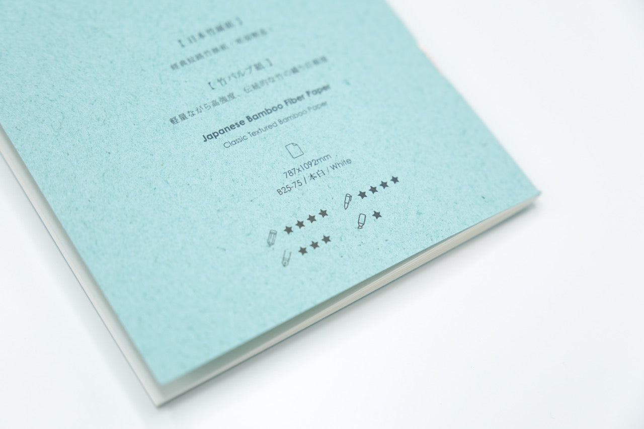 Aoto Letterpress - PAPERJOY Impression Notebook - Agate Blue