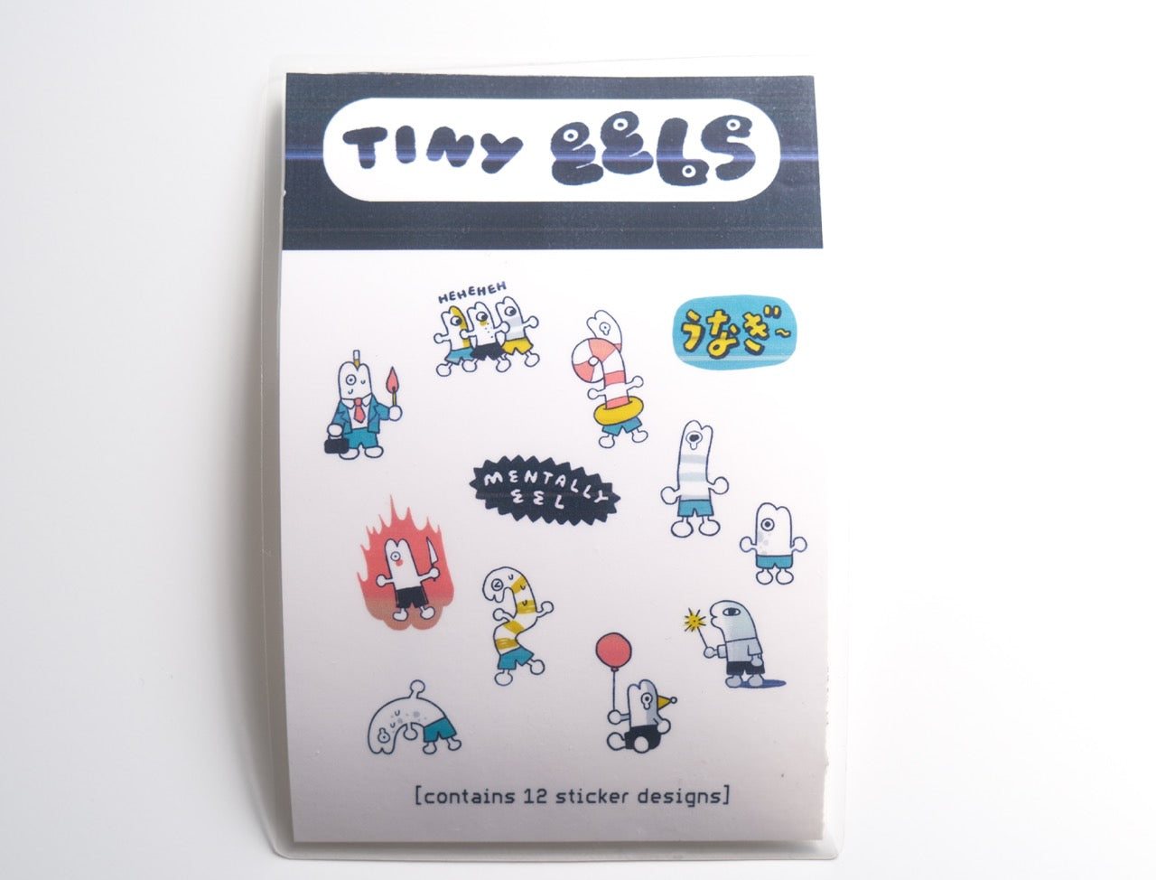 Pawnshop Ghosts Sticker Pack - Tiny Eels