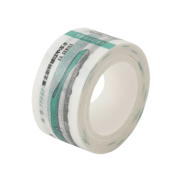 Hi Mojimoji Washi Tape - Tape Station - Tokyo, E5 Series Hayabusa