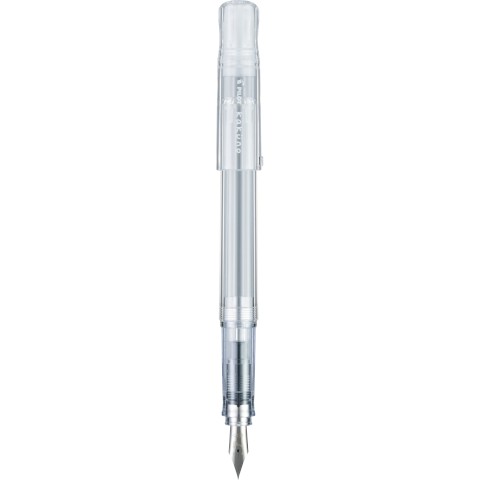 Kakuno Fountain Pen - Fine Nib, Clear Barrel/Cap
