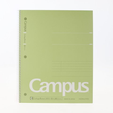 Kokuyo Campus Spiral Notebook College Ruled - 3 Pack