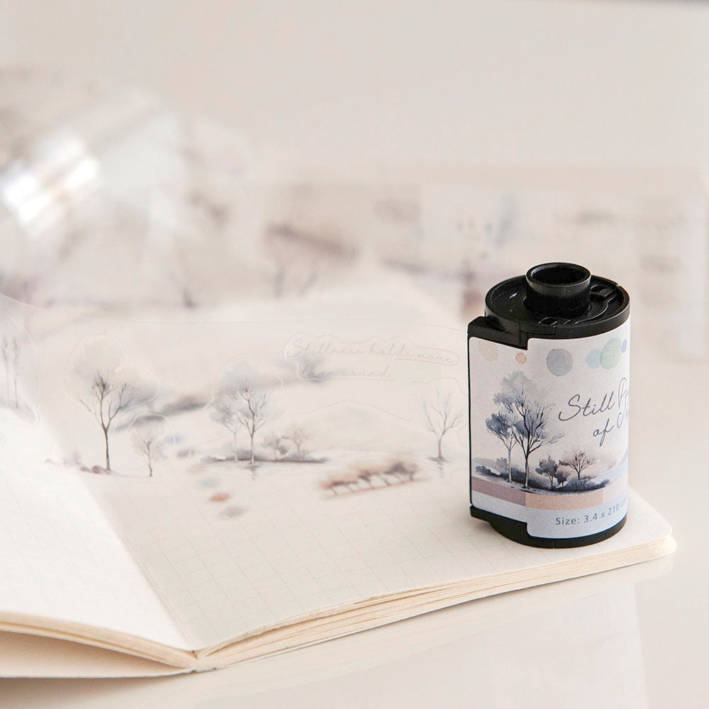MU Kiss-Cut PET Roll Tape - Still Pages of Nature