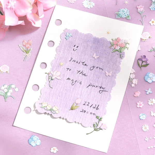 BGM Sticker Sheet - Icing Series - Bouquet