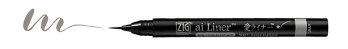 Kuretake - ZIG ai Liner Brush Pen - Ultra Fine