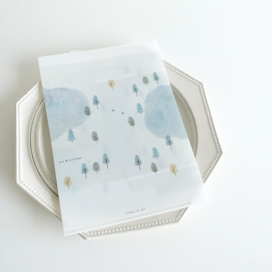 Yohaku A5 Clear File - Hiking