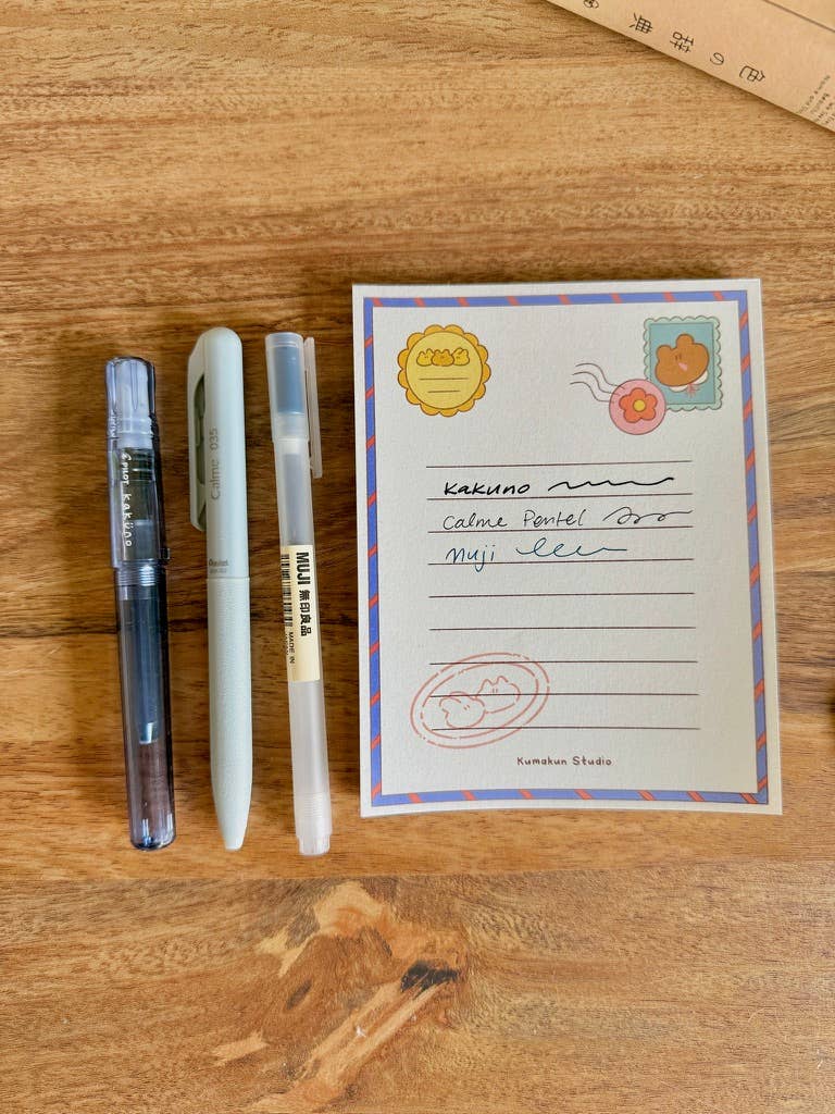 Kumakun Studio - Postal Notepad