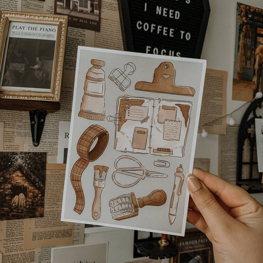 Savannah Scribbles Shop - Art Print - Stationery Items