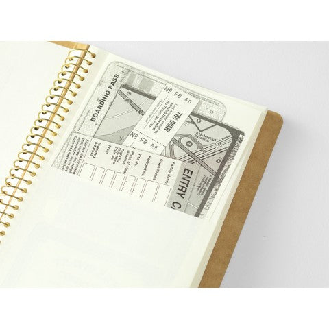 TRC Spiral Ring Notebook - A5 Slim, Paper Pocket