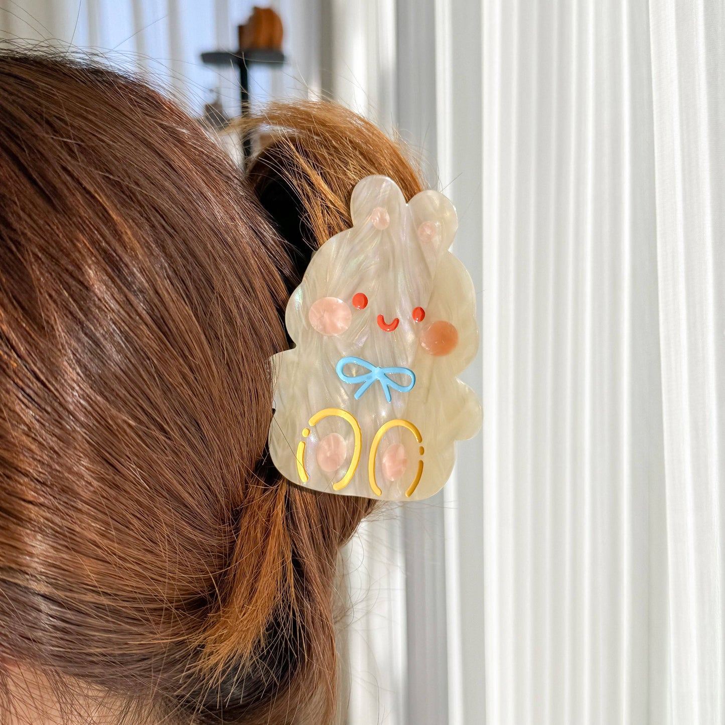 2jingis2jing - Bunny Hair Claw Clip