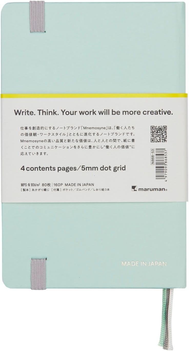 Maruman Mnemosyne Journal - A6, Dot Grid