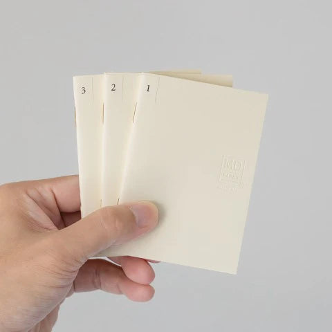 MD Notebook Light - A7, Blank (Set of 3)