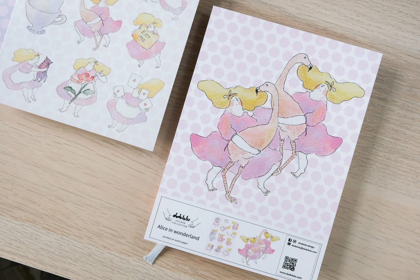 dodolulu - Sticker Sheet - Alice in Wonderland