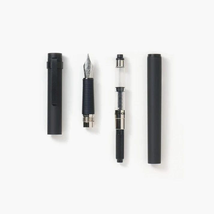 Kakimori Aluminum Fountain Pen - Fine Nib