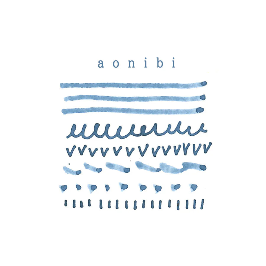 Tag Stationery Ink - Kyo No Oto - No.05 - Aonibi