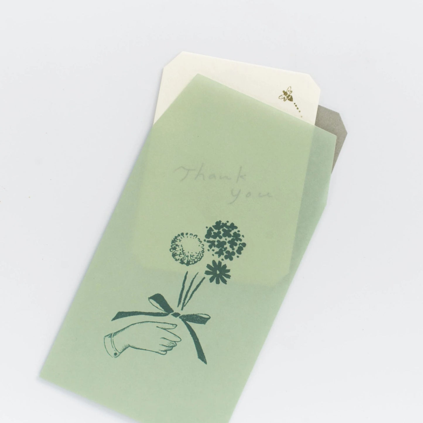 Mizushima x ATELIER.encle d'encle Envelope Set - Flower