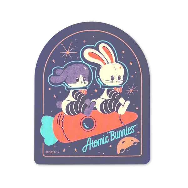 Frontier - Creators Circus Sticker - Atomic Bunnies