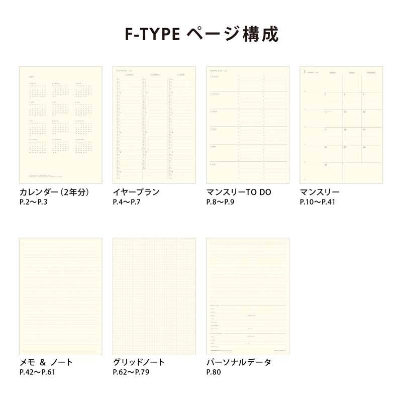 Hightide 2026 Fügen Monthly Planner - A5